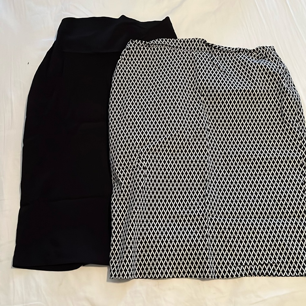 Two maternity skirts size extra, large, motherhood, maternity